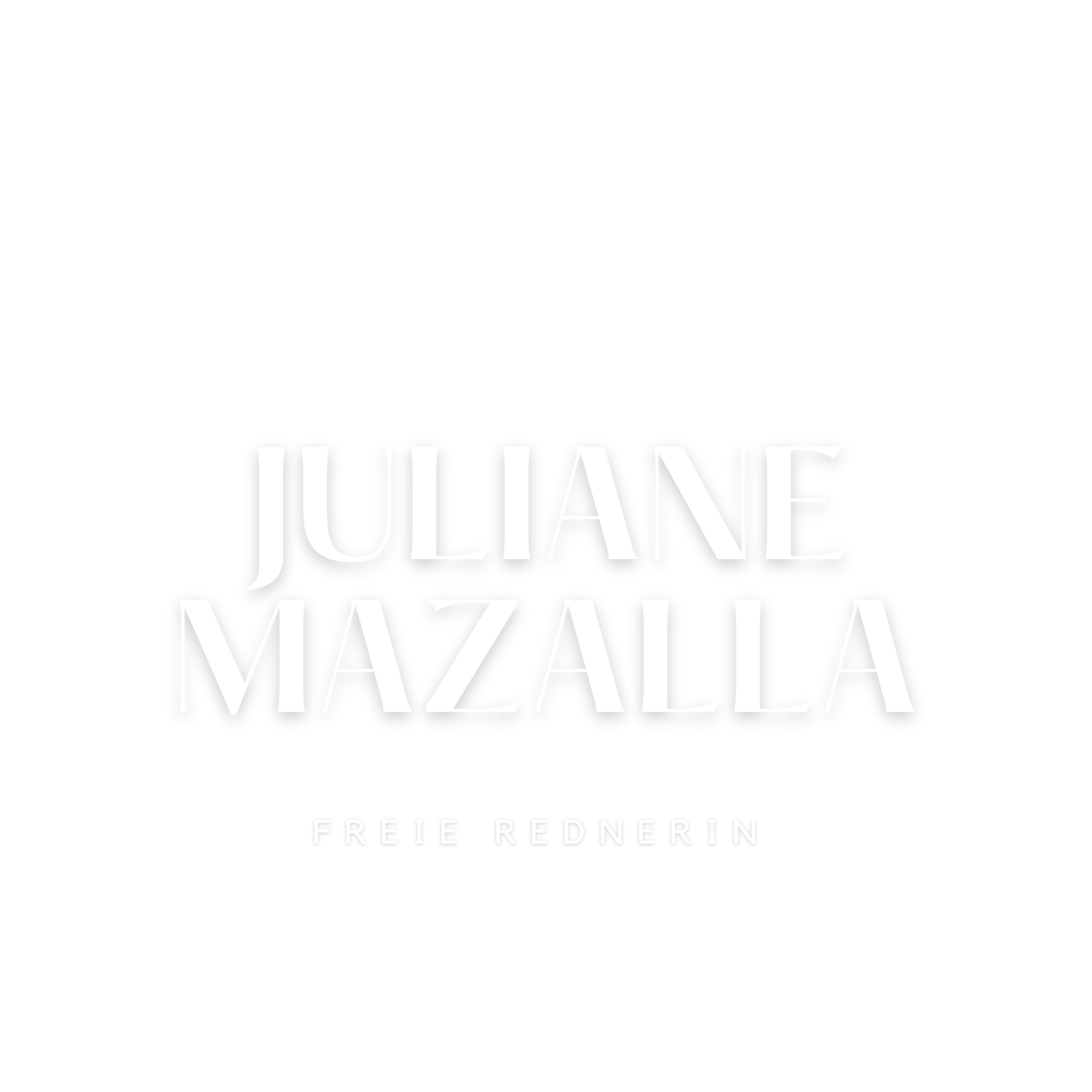Freie Rednerin - Juliane Mazalla